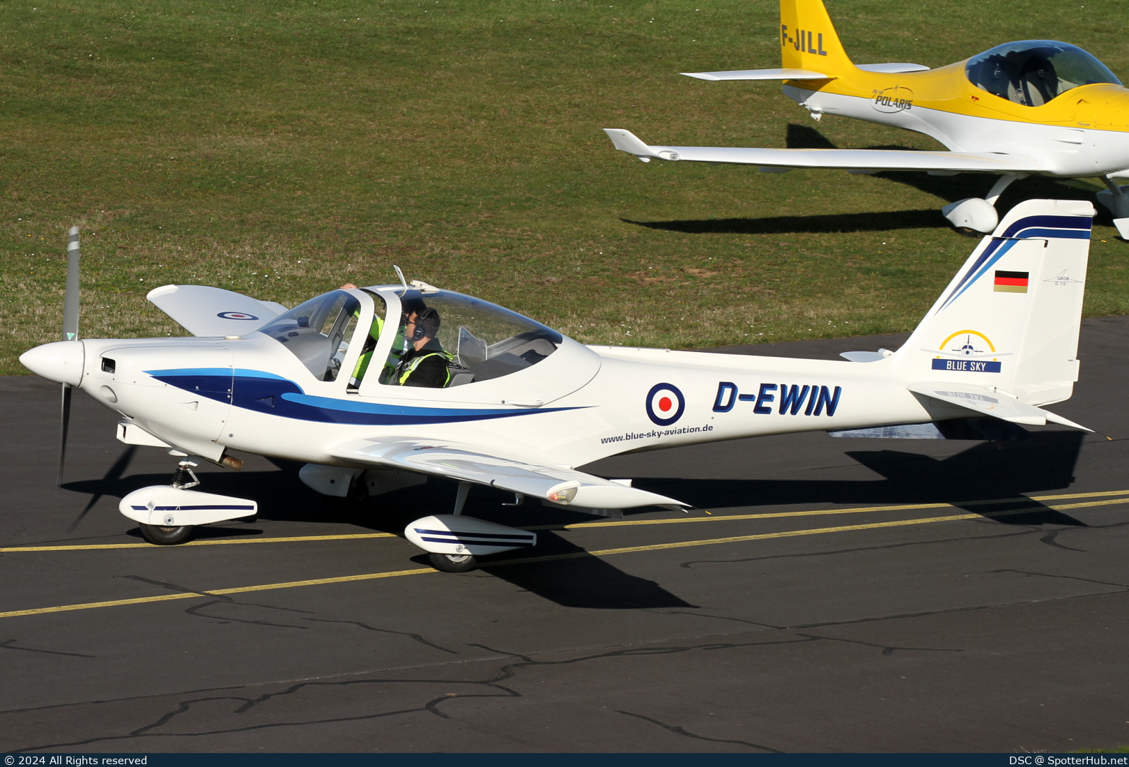 Photo of D-EWIN - Grob G115C operated by Blue Sky Aviation