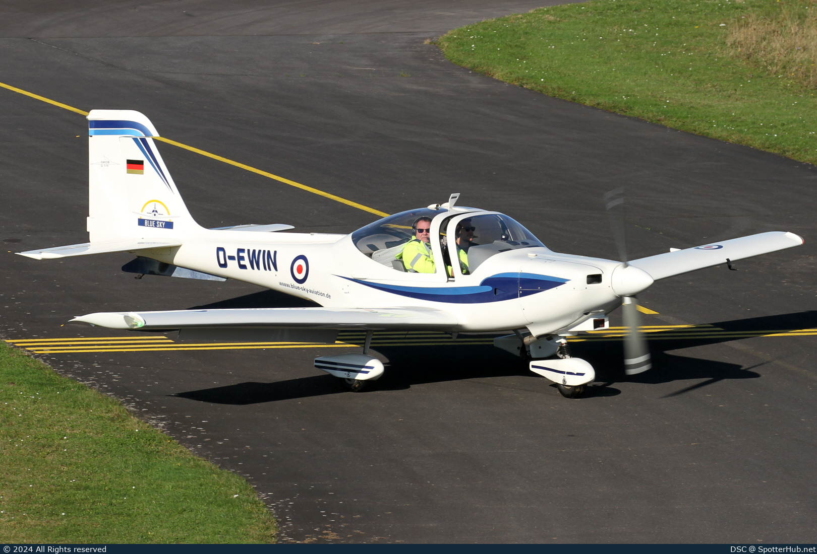 Photo of D-EWIN - Grob G115C operated by Blue Sky Aviation