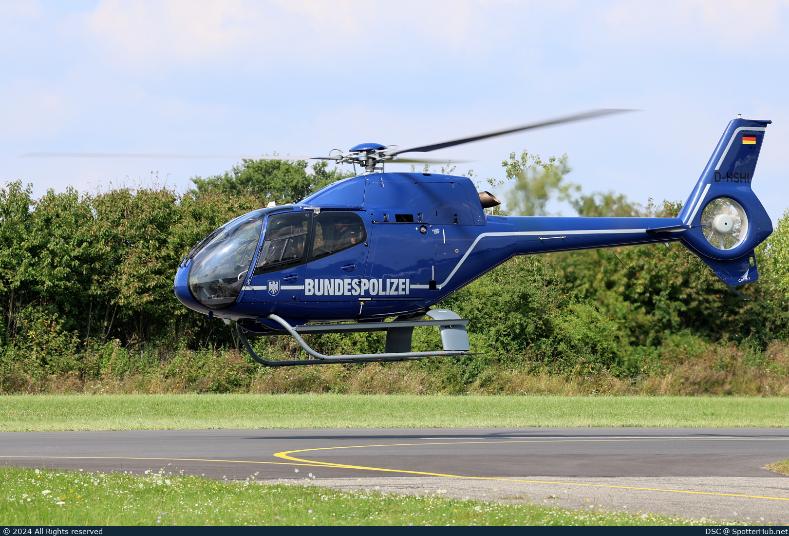 Photo of D-HSHI - Eurocopter EC120B Colibri operated by German Police - Bundespolizei