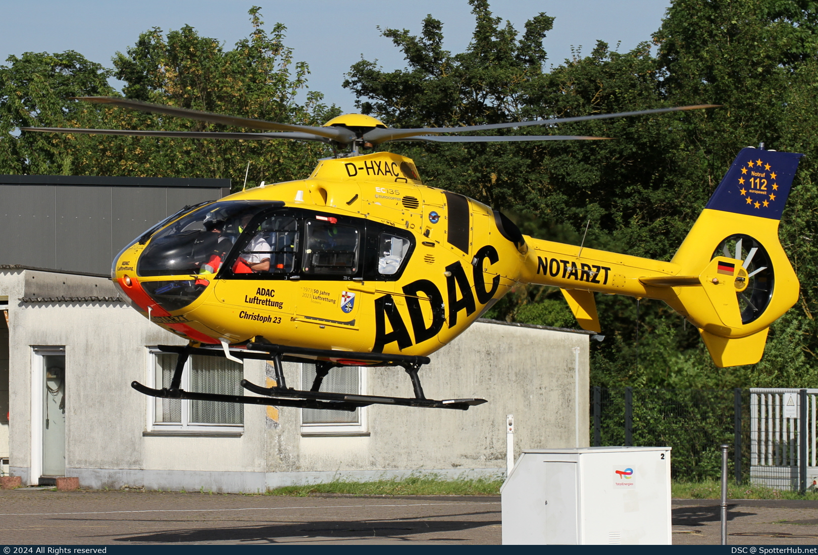 Photo of D-HXAC - Eurocopter EC135 P2+ operated by ADAC Luftrettung