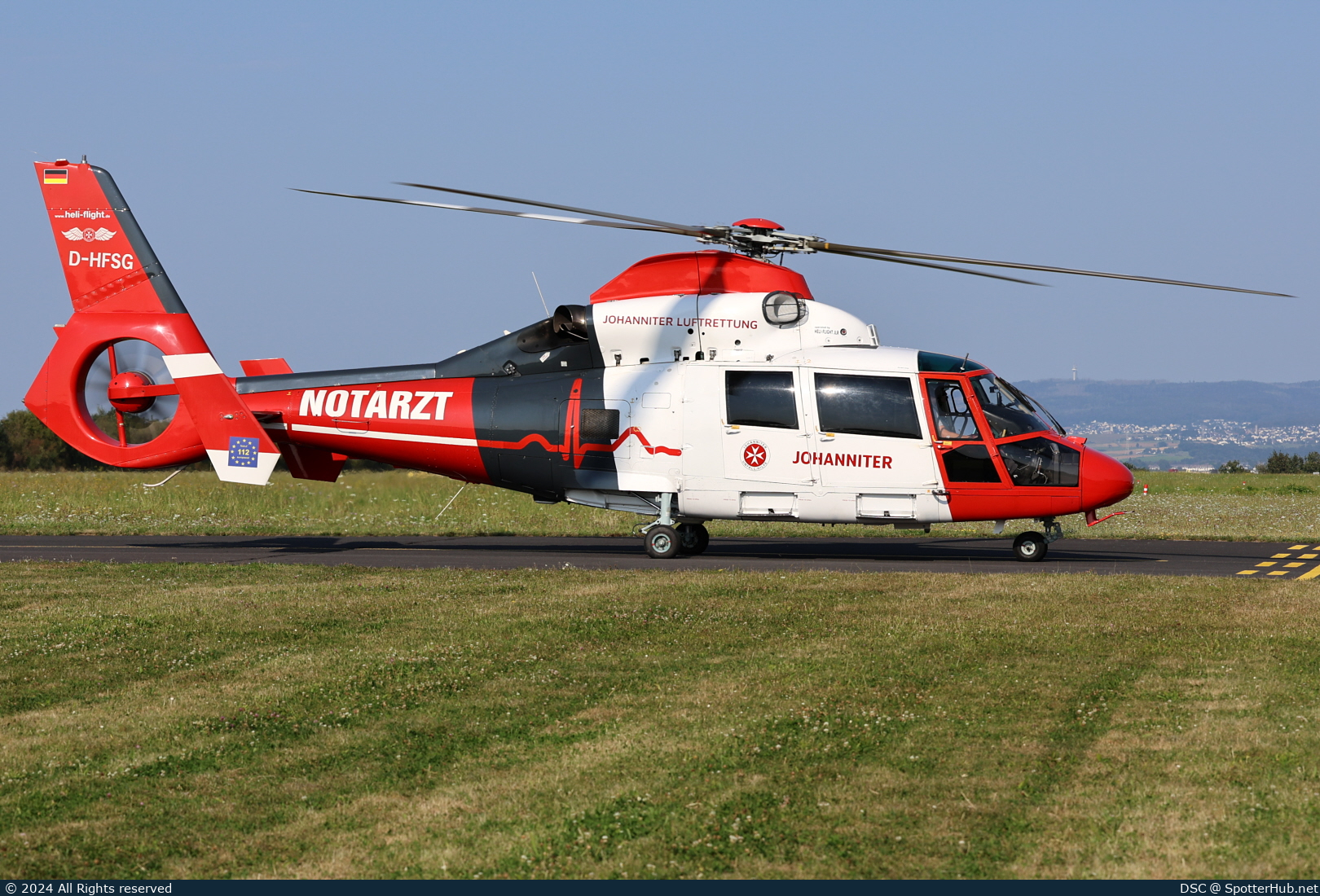 Photo of D-HFSG - Aérospatiale AS365N3 Dauphin 2 operated by Johanniter Luftrettung (opb Heli-Flight)