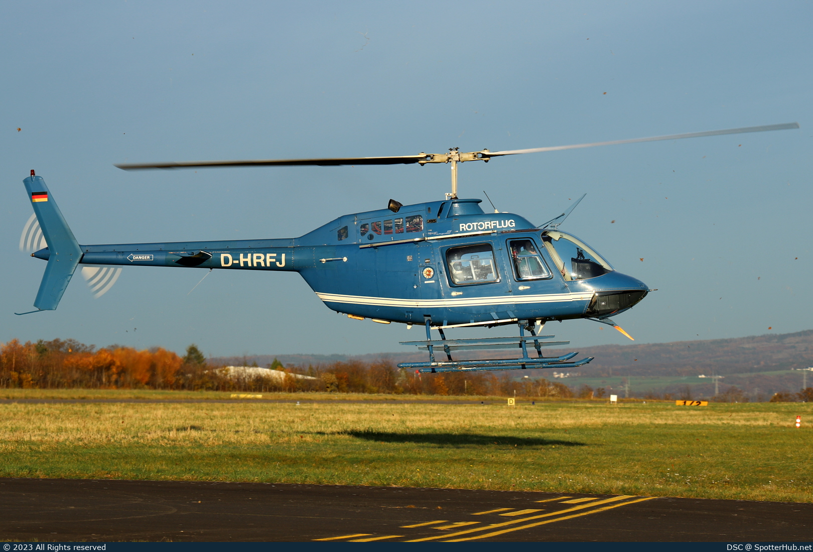 Photo of D-HRFJ - Bell 206B JetRanger III operated by Rotorflug