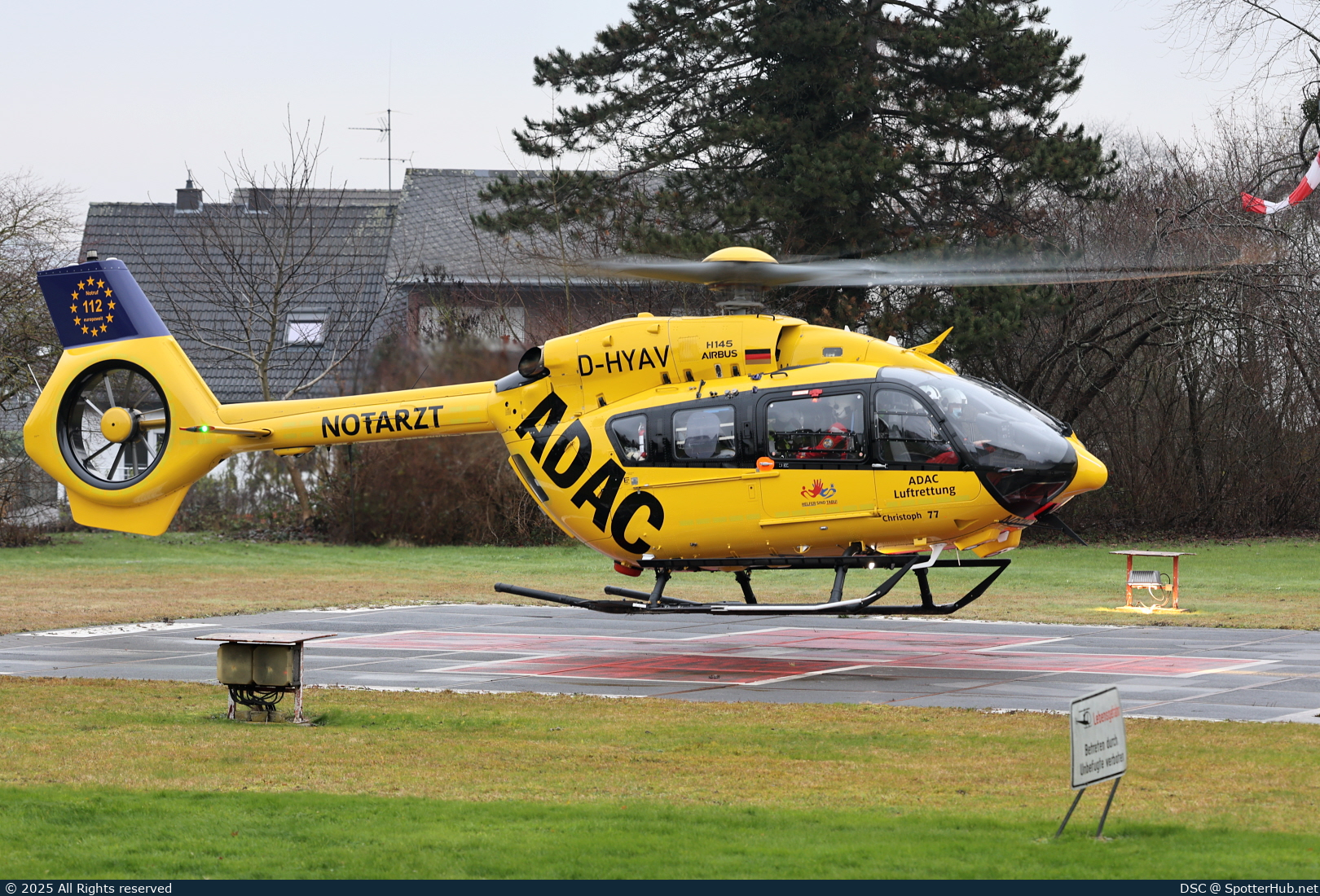 Photo of D-HYAV - Airbus Helicopters H145 operated by ADAC Luftrettung
