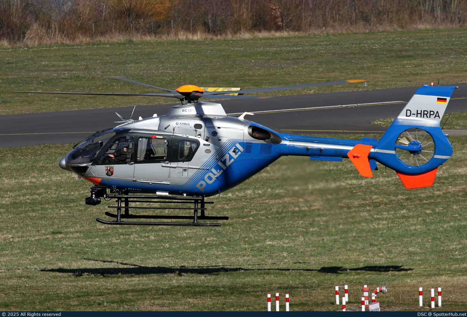 Photo of D-HRPA - Eurocopter EC135 P2+ operated by German Police - Hubschrauberstaffel Rheinland-Pfalz