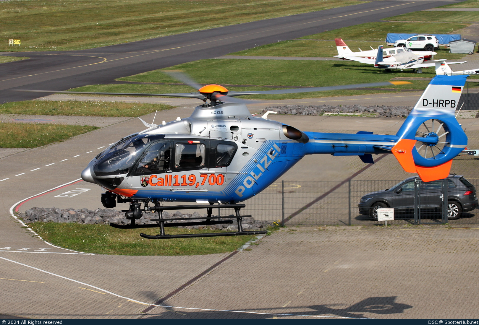 Photo of D-HRPB - Eurocopter EC135 P2+ operated by German Police - Hubschrauberstaffel Rheinland-Pfalz