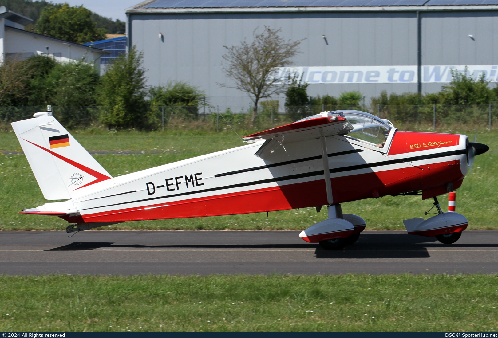 Photo of D-EFME - Bölkow Bo.208C Junior [Malmö MFI-9] operated by Private