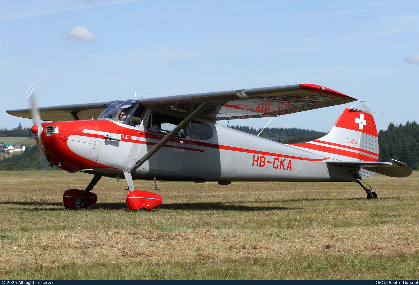 Photo of HB-CKA - Cessna 170A operated by Private