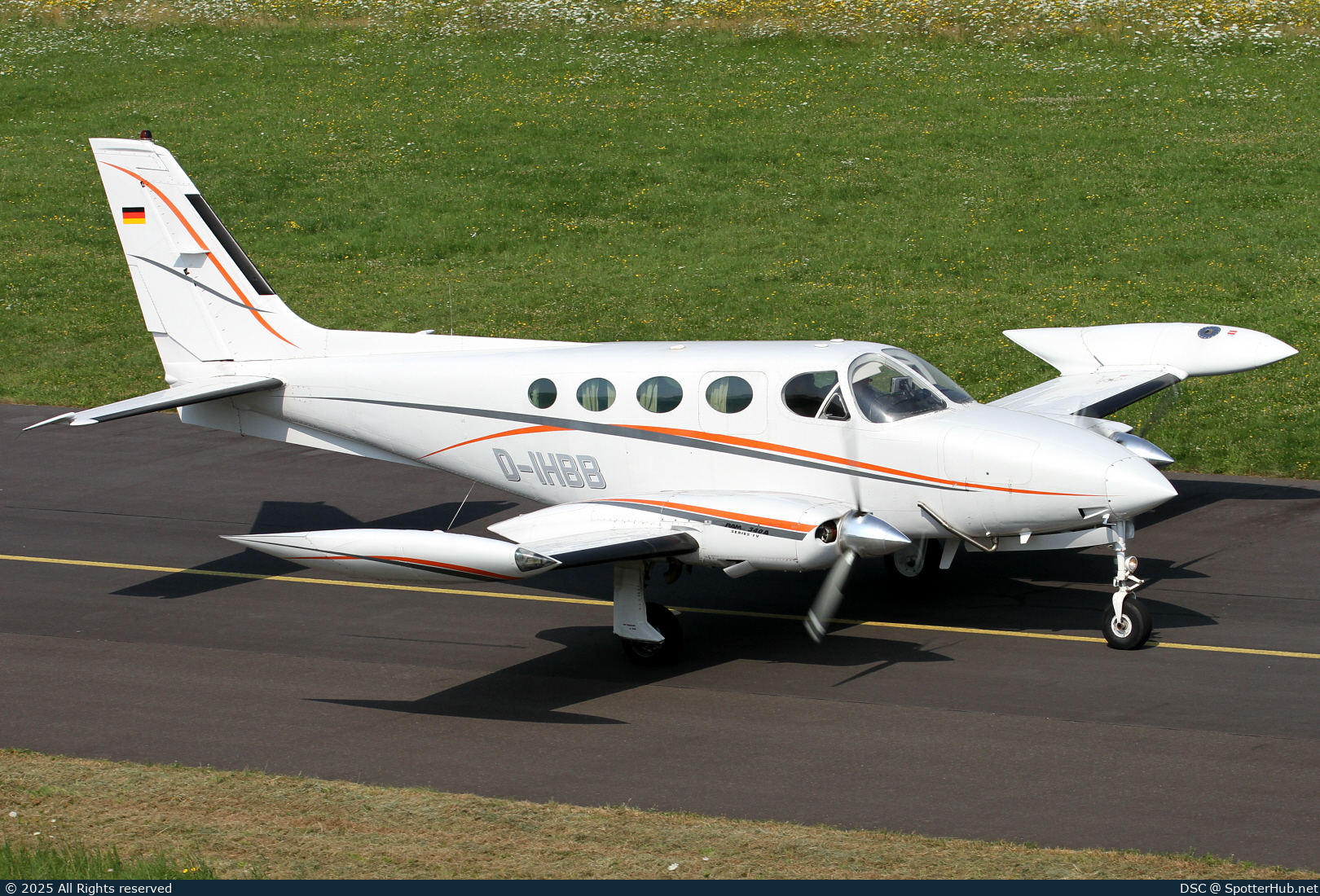Photo of D-IHBB - Cessna 340A operated by Private