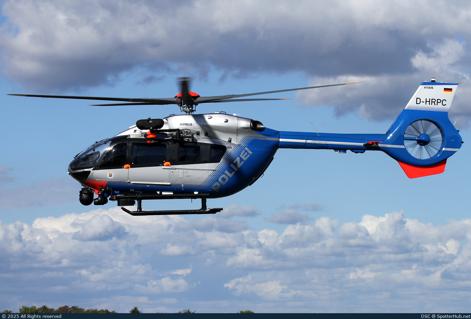 Photo of D-HRPC - Airbus Helicopters H145 operated by German Police - Hubschrauberstaffel Rheinland-Pfalz