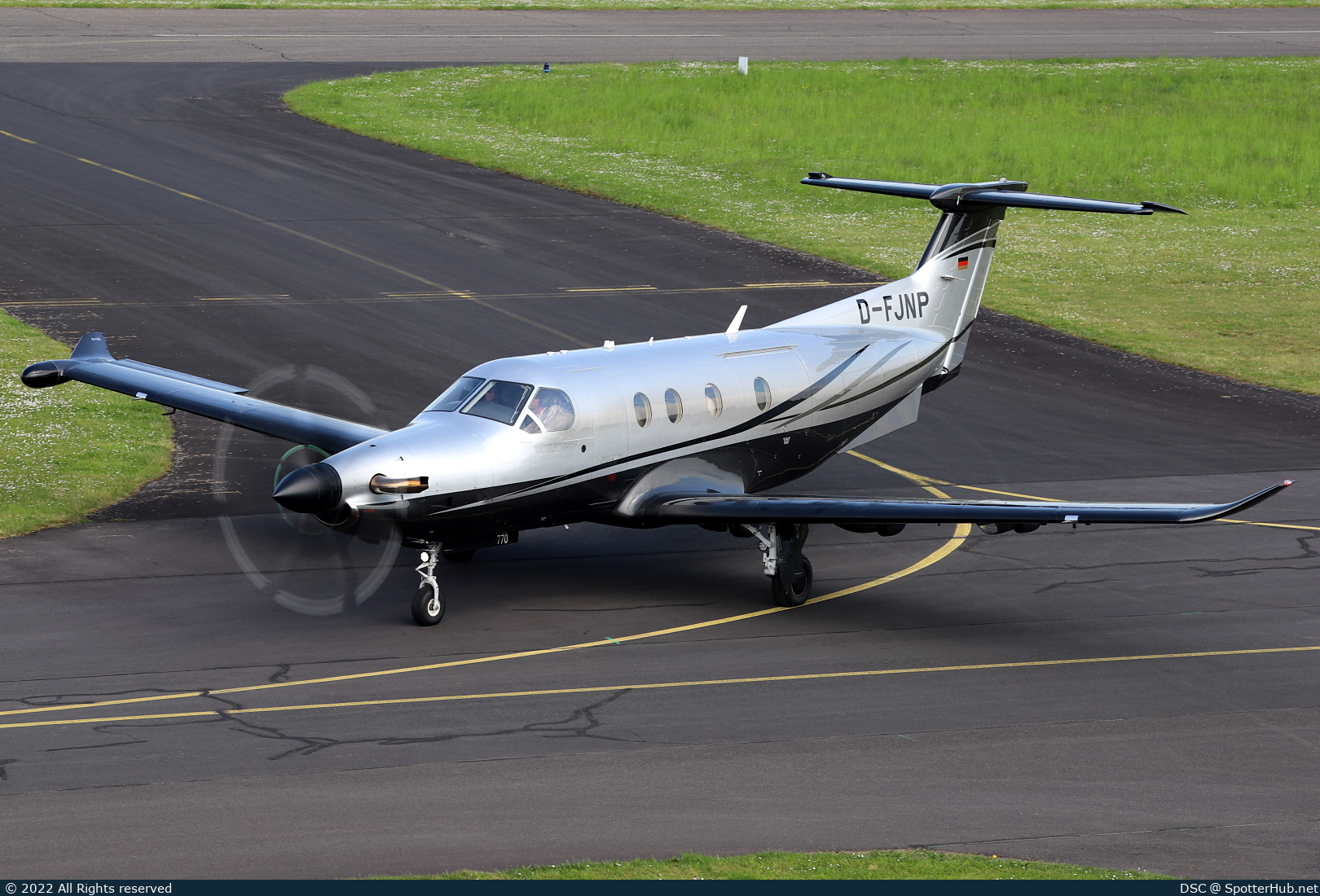 Photo of D-FJNP - Pilatus PC-12 NG operated by Private