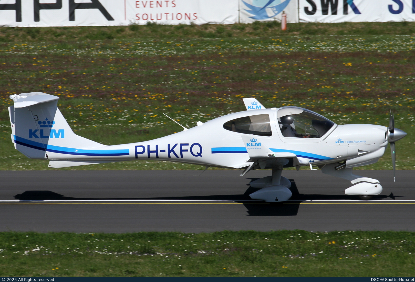 Photo of PH-KFQ - Diamond DA40 NG Diamond Star operated by KLM Flight Academy