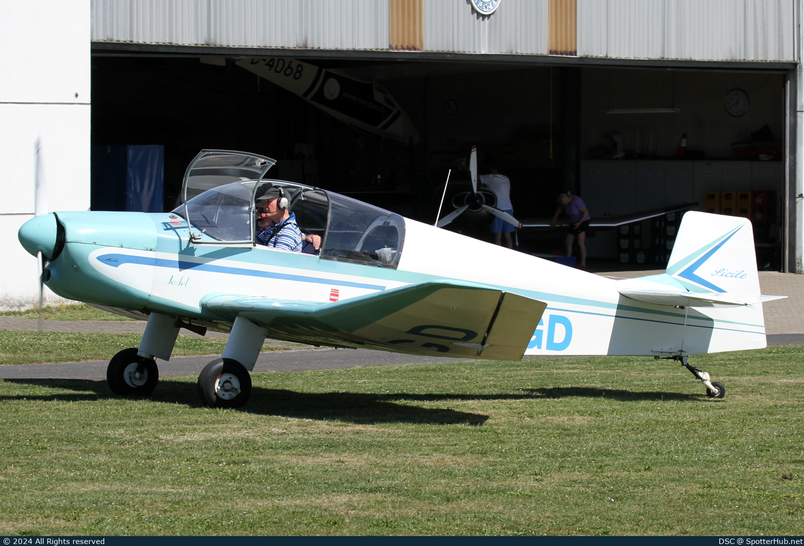 Photo of G-AYGD - Jodel DR.1051 Ambassadeur operated by Private