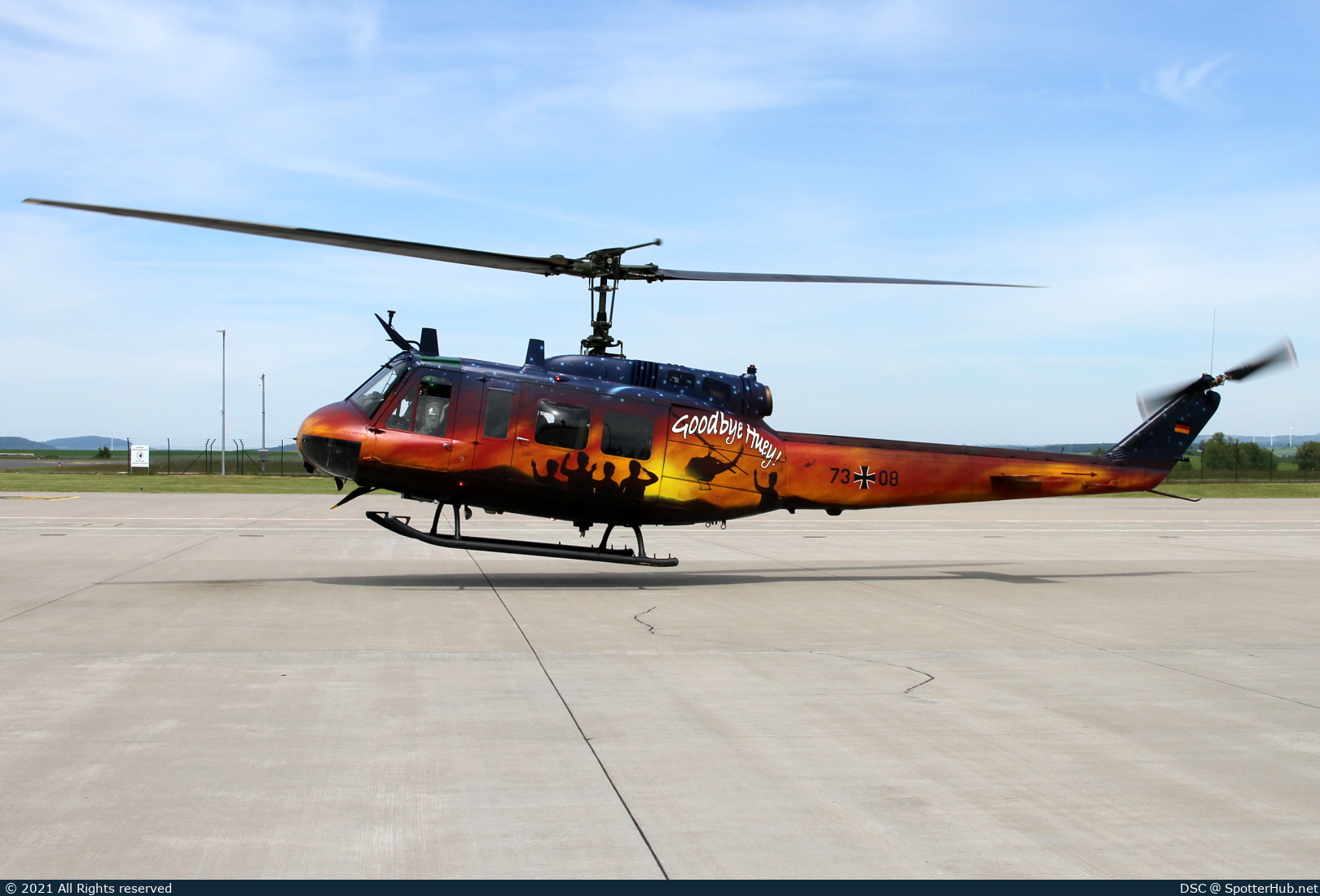 Photo of 73+08 - Bell UH-1D Iroquois operated by German Army