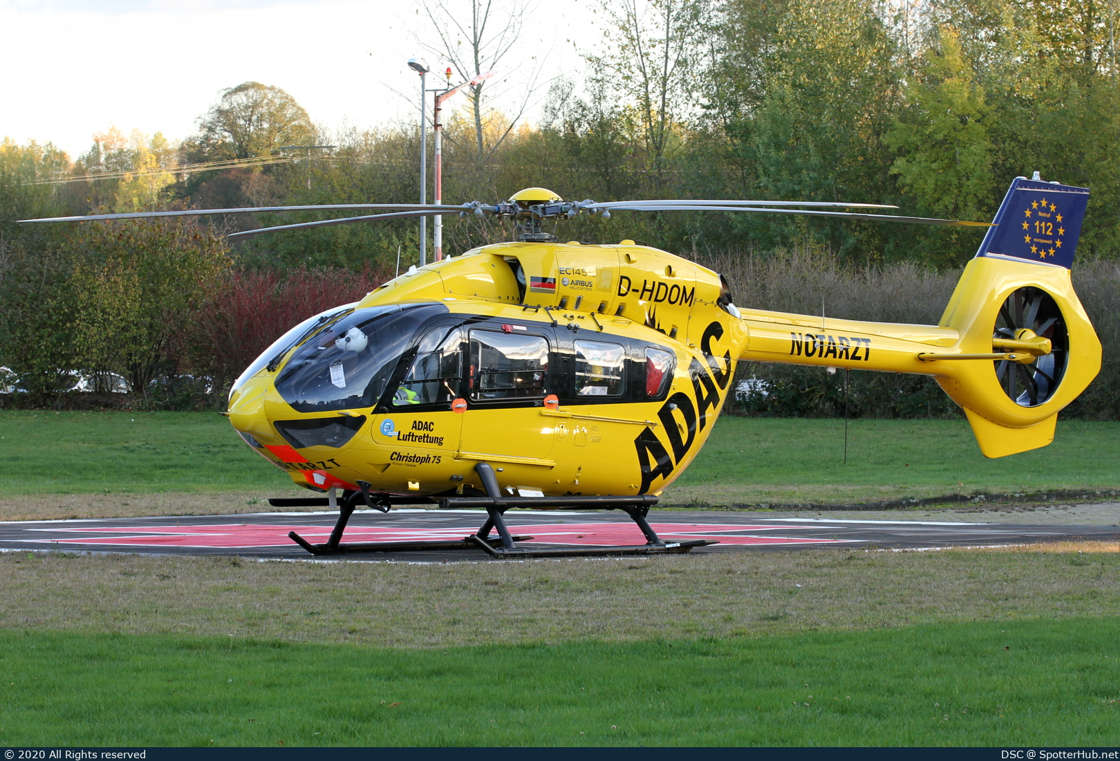 Photo of D-HDOM - Airbus Helicopters H145 operated by ADAC Luftrettung