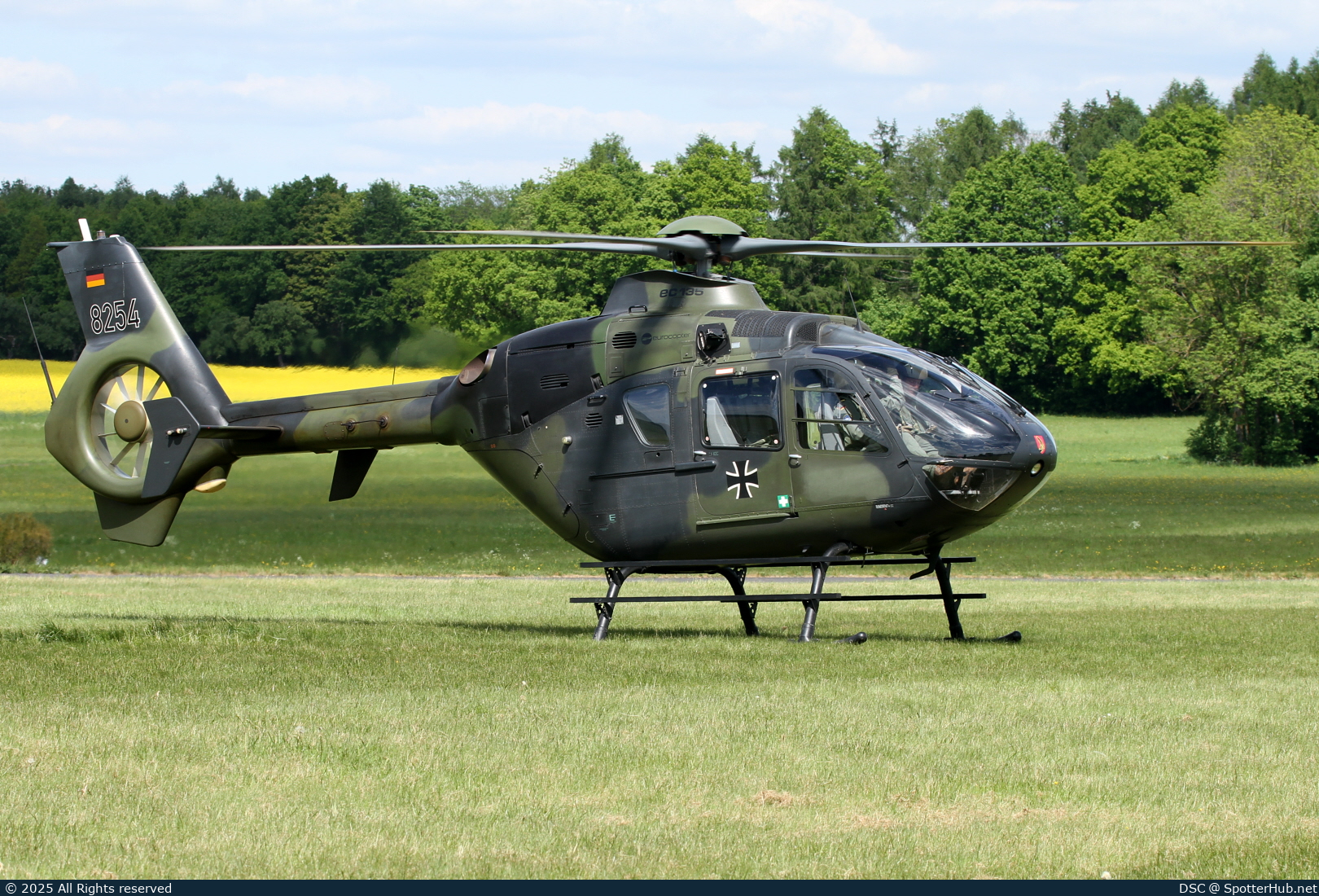 Photo of 82+54 - Eurocopter EC135 T1 operated by German Army