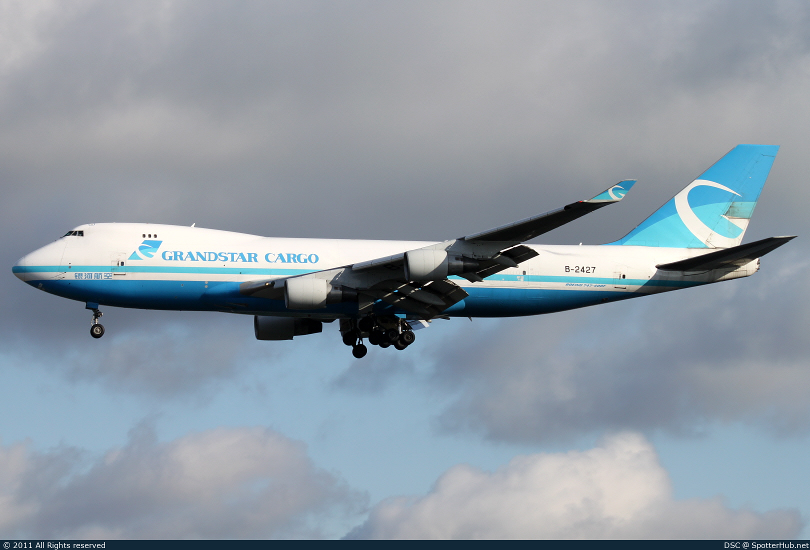 Photo of B-2427 - Boeing 747-4B5F operated by Grandstar Cargo