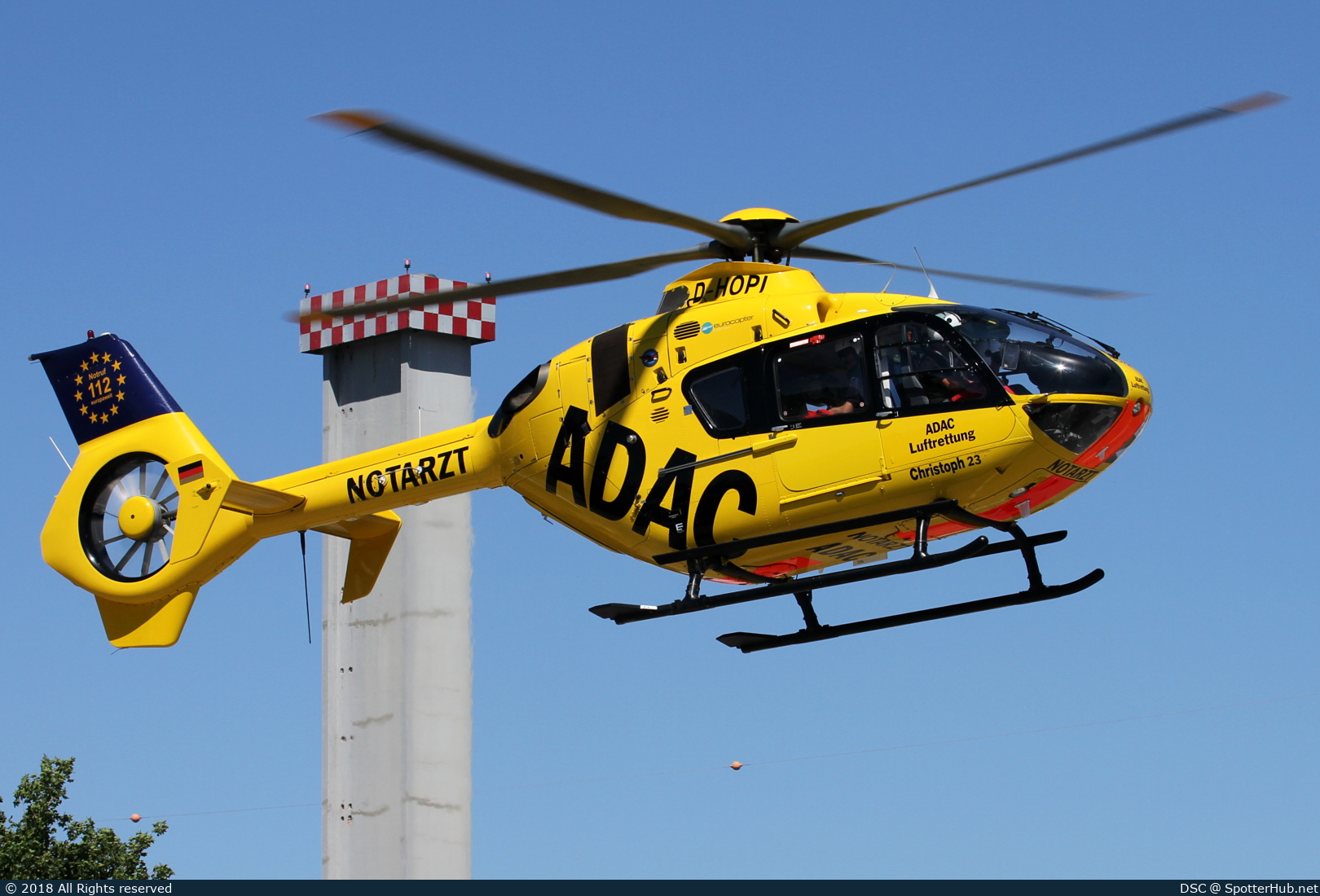 Photo of D-HOPI - Eurocopter EC135 P2 operated by ADAC Luftrettung