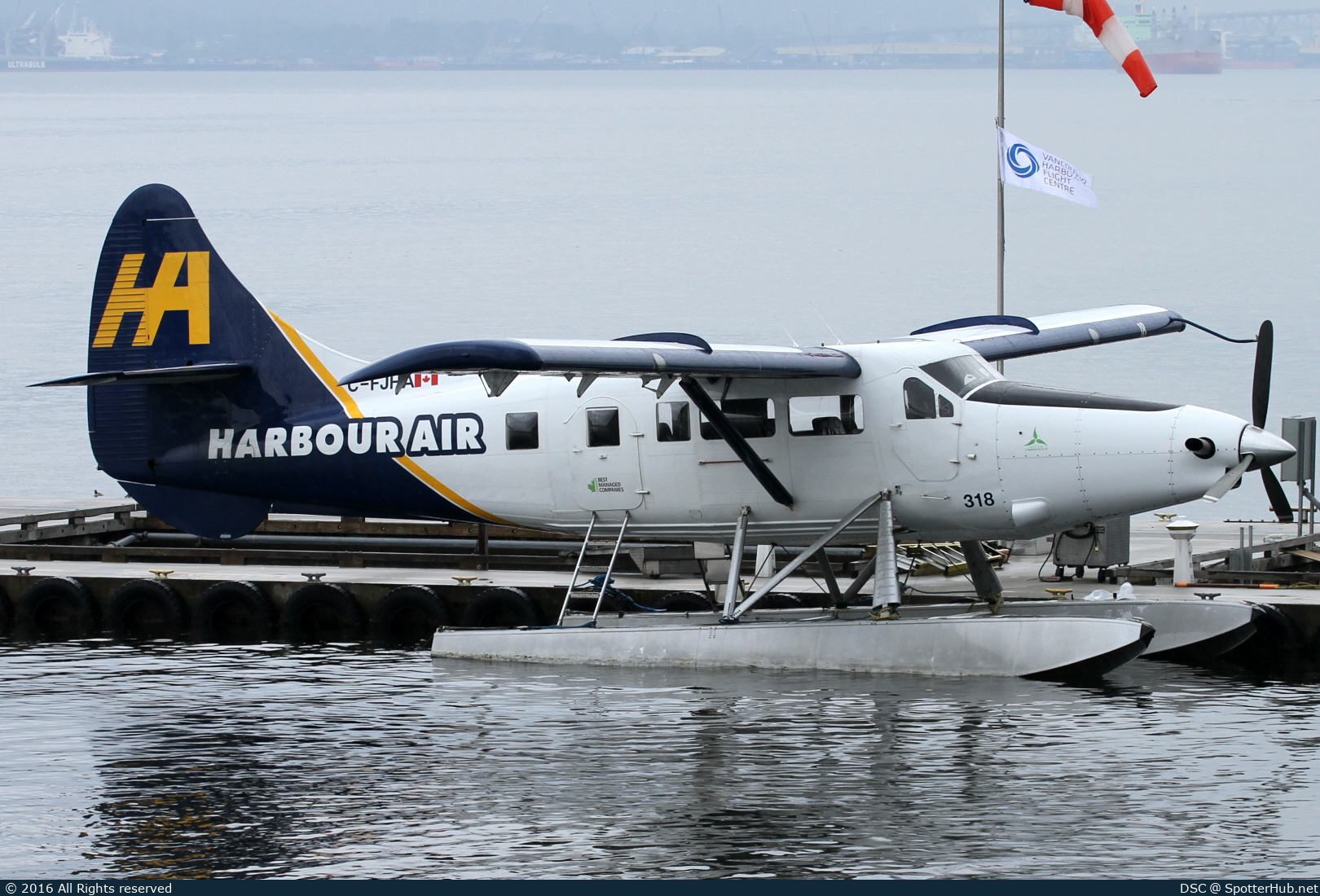 Photo of C-FJHA - De Havilland Canada DHC-3T Vazar Turbine Otter operated by Harbour Air