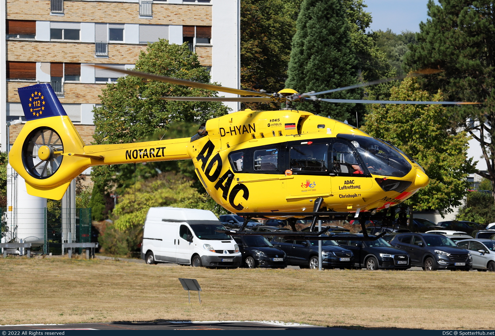 Photo of D-HYAN - Airbus Helicopters H145 operated by ADAC Luftrettung