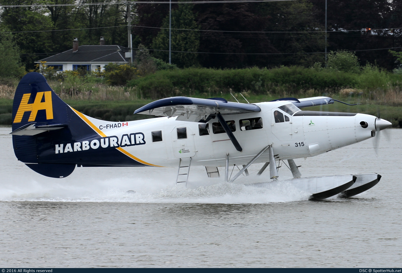 Photo of C-FHAD - De Havilland Canada DHC-3T Vazar Turbine Otter operated by Harbour Air
