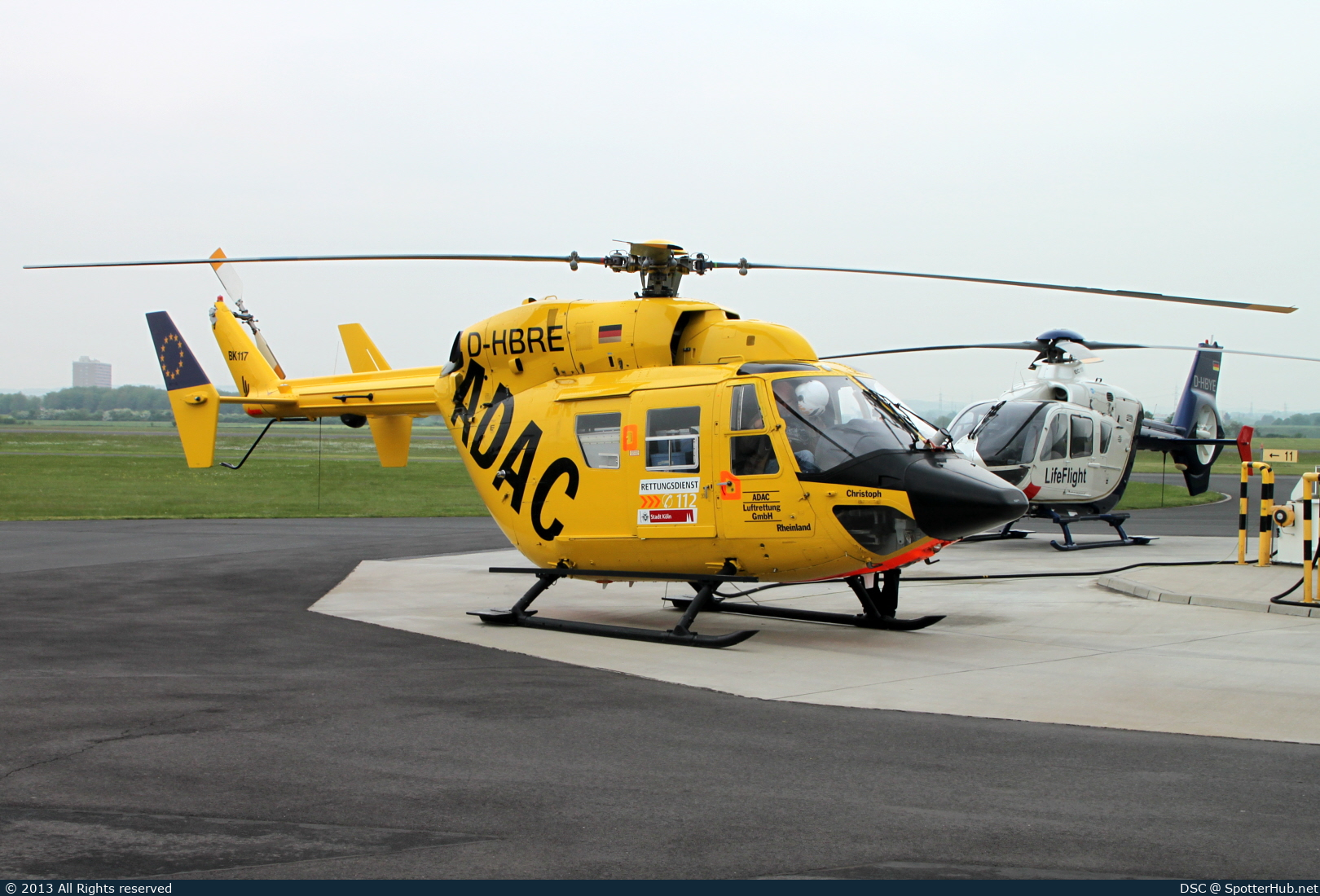 Photo of D-HBRE - MBB BK 117-850D-2 operated by ADAC Luftrettung