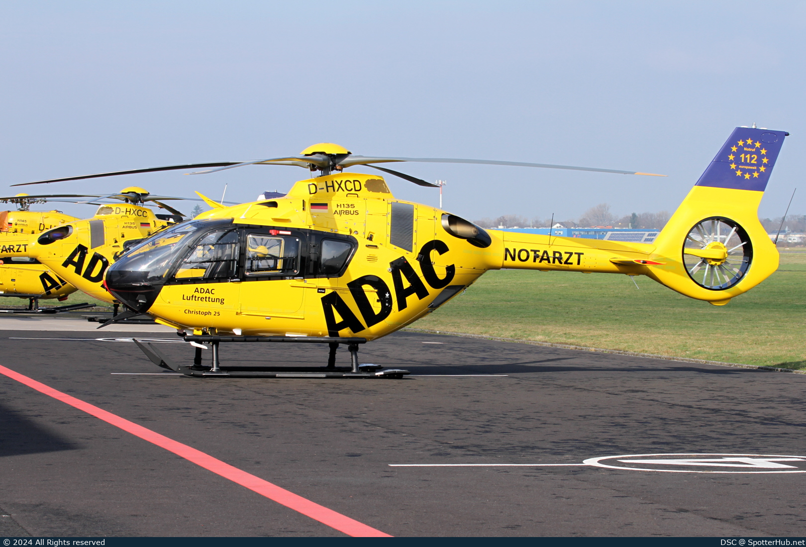 Photo of D-HXCD - Airbus Helicopters H135 operated by ADAC Luftrettung