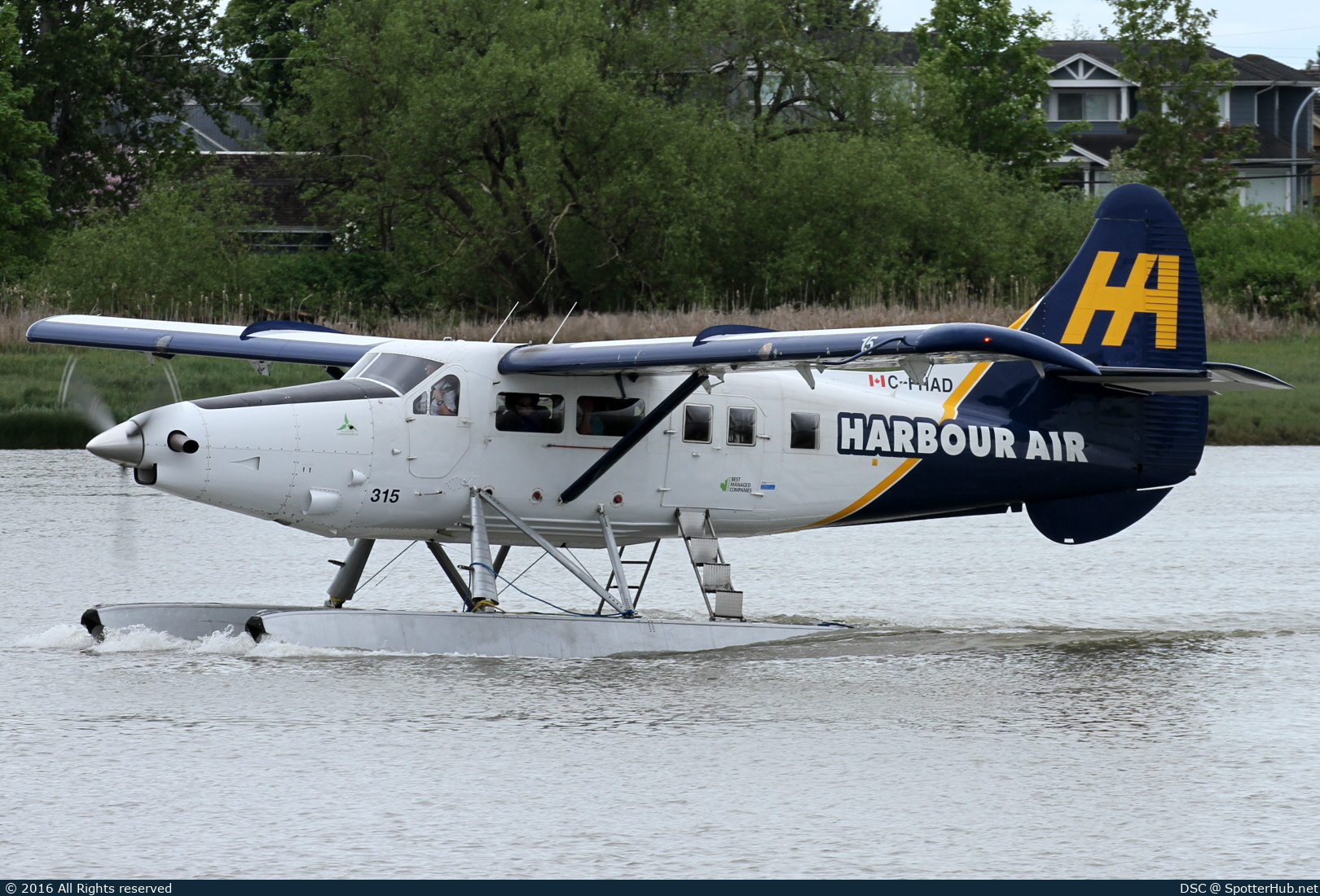 Photo of C-FHAD - De Havilland Canada DHC-3T Vazar Turbine Otter operated by Harbour Air