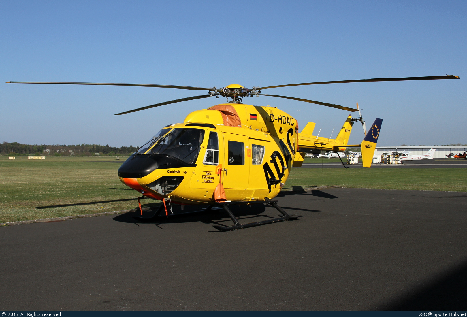 Photo of D-HDAC - MBB BK 117B-2 operated by ADAC Luftrettung