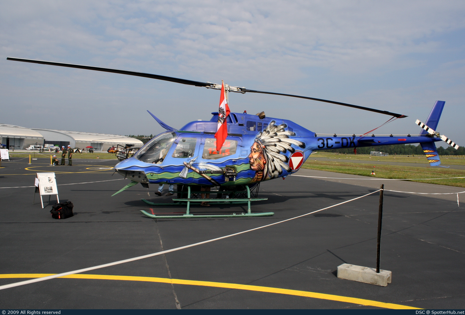 Photo of 3C-OK - Bell OH-58B Kiowa operated by Austrian Air Force