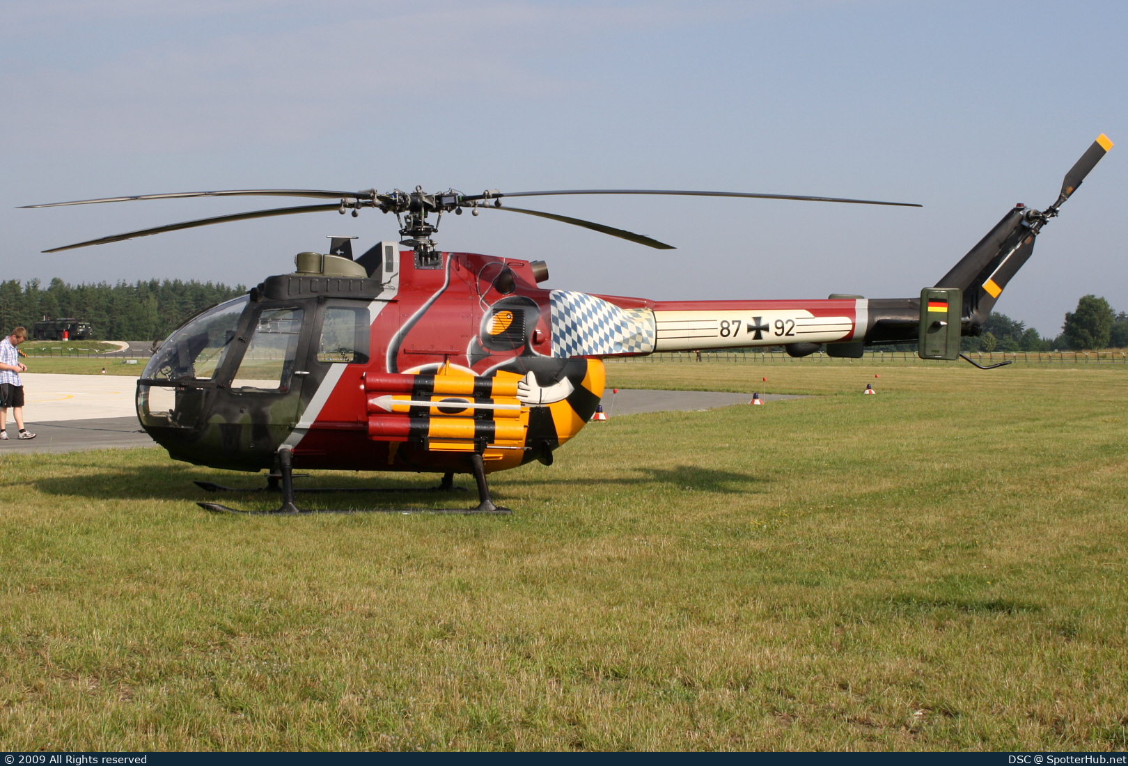 Photo of 87+92 - MBB Bo 105P1 operated by German Army
