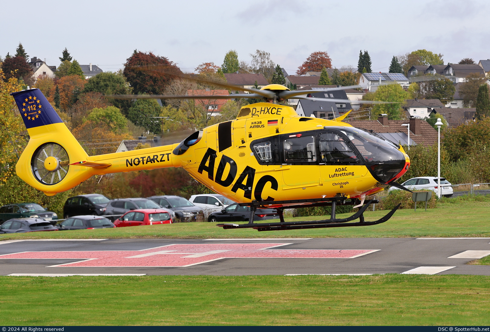 Photo of D-HXCE - Airbus Helicopters H135 operated by ADAC Luftrettung