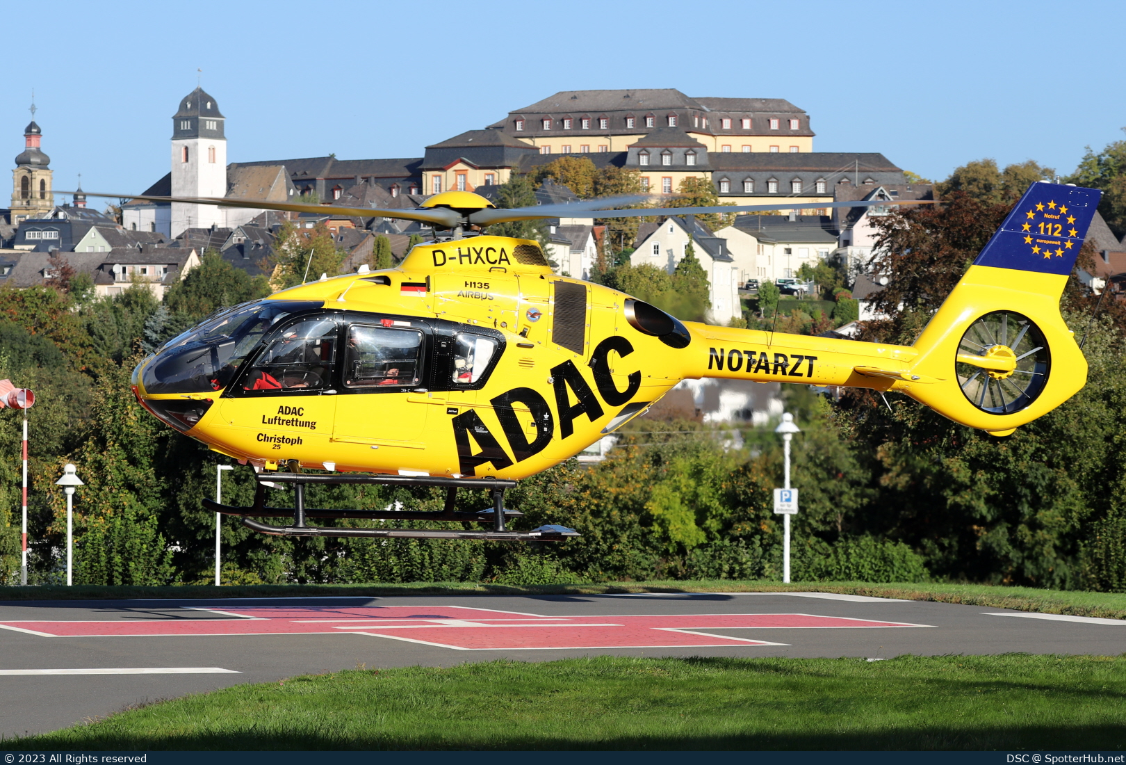 Photo of D-HXCA - Airbus Helicopters H135 operated by ADAC Luftrettung