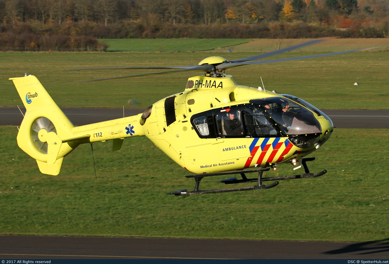Photo of PH-MAA - Eurocopter EC135 T2+ operated by ANWB Medical Air Assistance