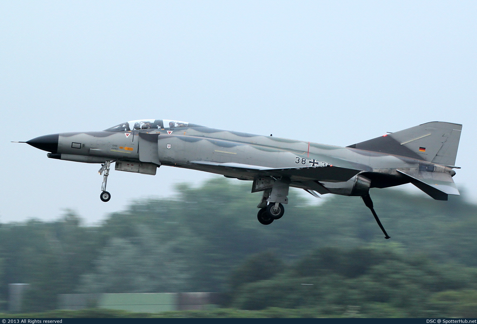 Photo of 38+33 - McDonnell Douglas F-4F Phantom II operated by German Air Force