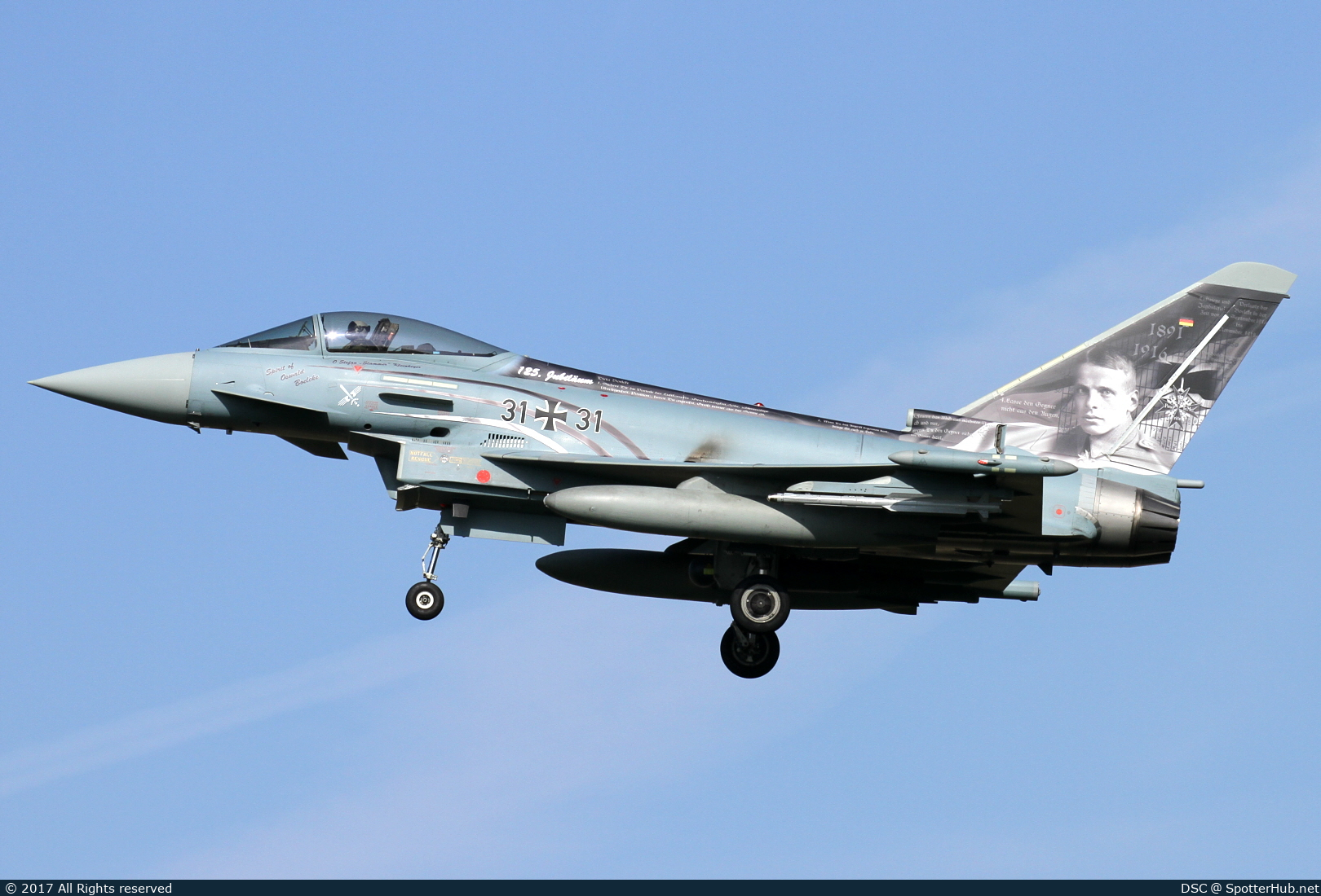 Photo of 31+31 - Eurofighter Typhoon EF-2000 operated by German Air Force