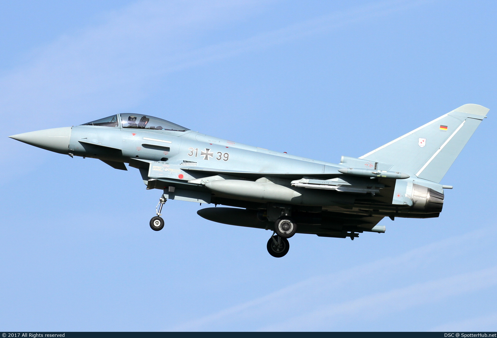 Photo of 31+39 - Eurofighter Typhoon EF-2000 operated by German Air Force