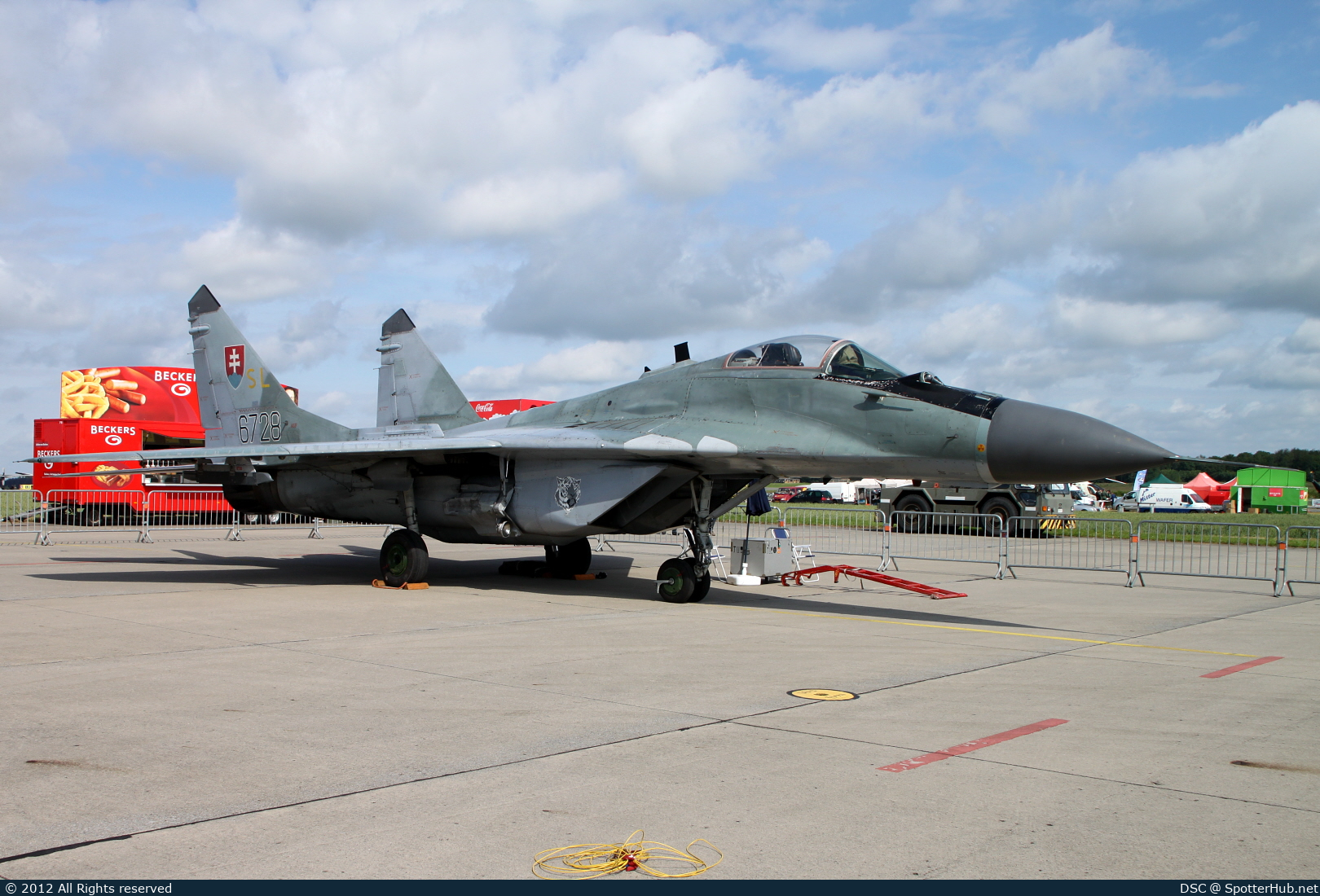 Photo of 6728 - Mikoyan-Gurevich MiG-29AS Fulcrum-B operated by Slovak Air Force