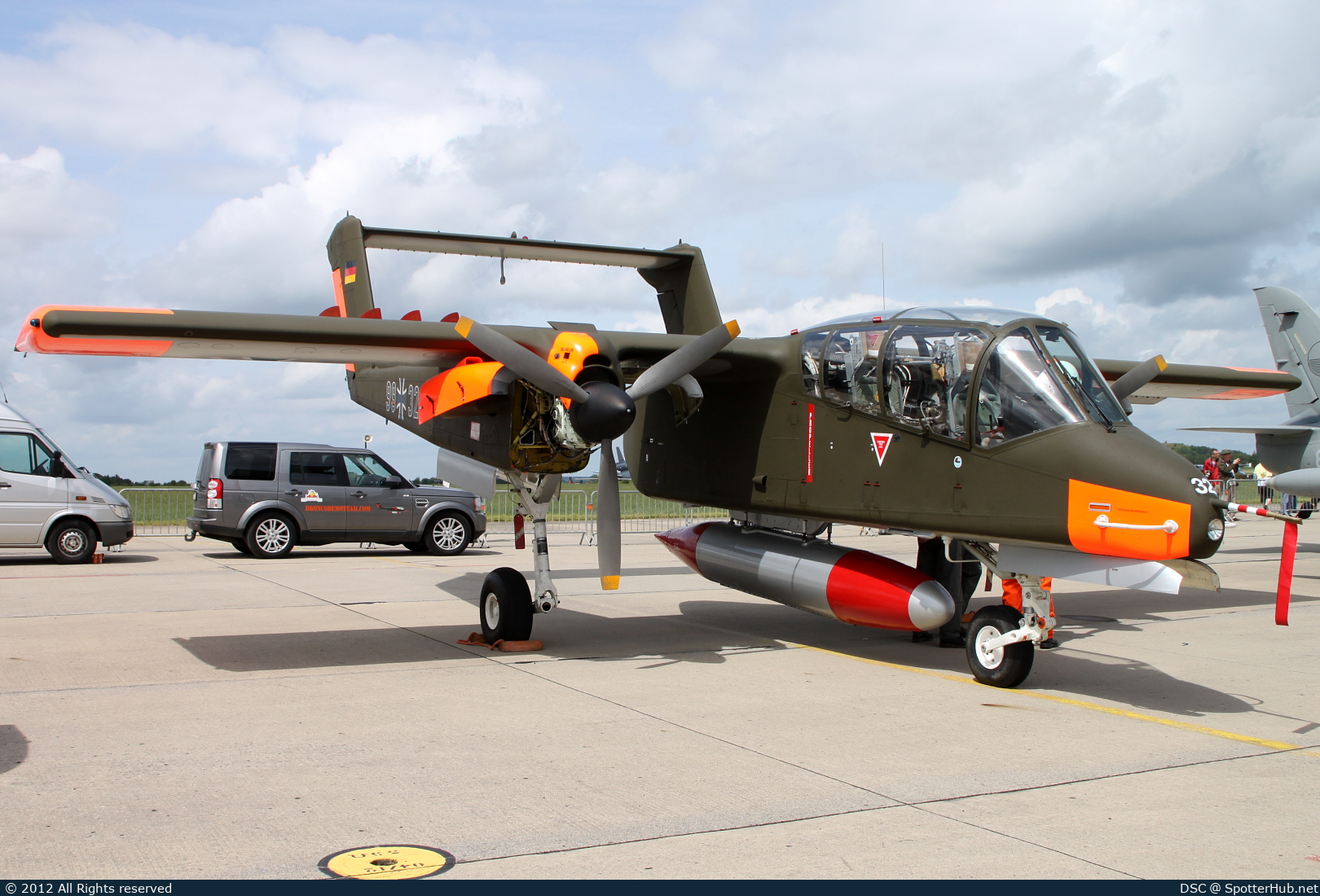 Photo of G-BZGK - North American OV-10B Bronco operated by Bronco Demo Team