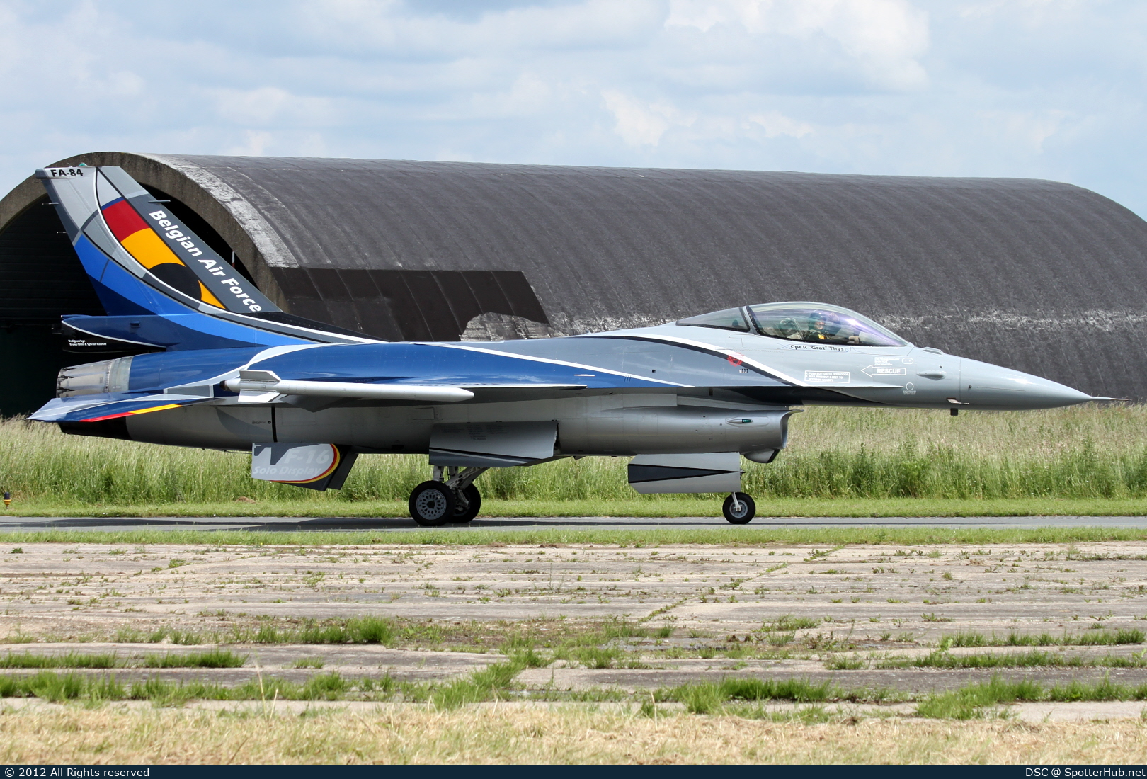 Photo of FA-84 - General Dynamics F-16AM Fighting Falcon operated by Belgian Air Force