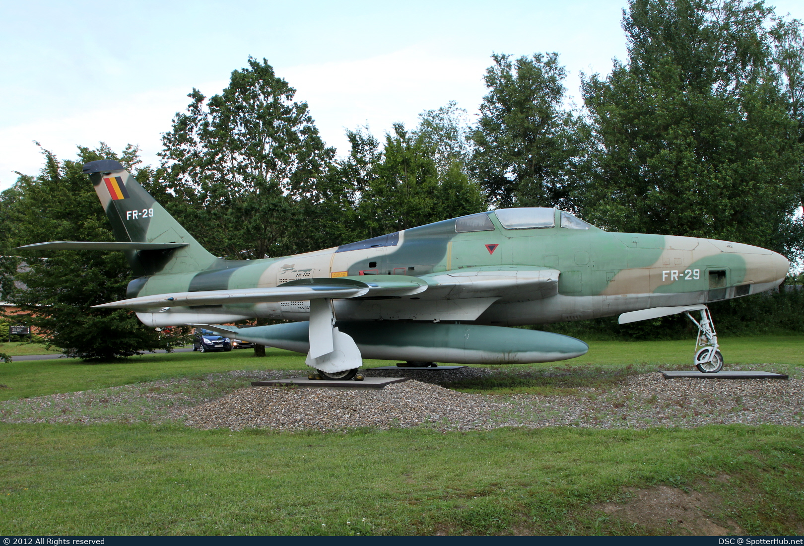 Photo of FR-29 - Republic RF-84F Thunderflash operated by Belgian Air Force