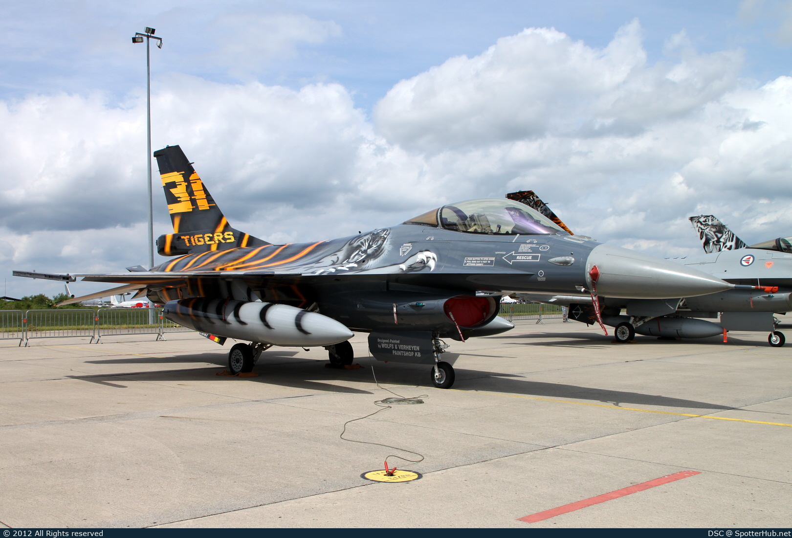 Photo of FA-87 - General Dynamics F-16AM Fighting Falcon operated by Belgian Air Force