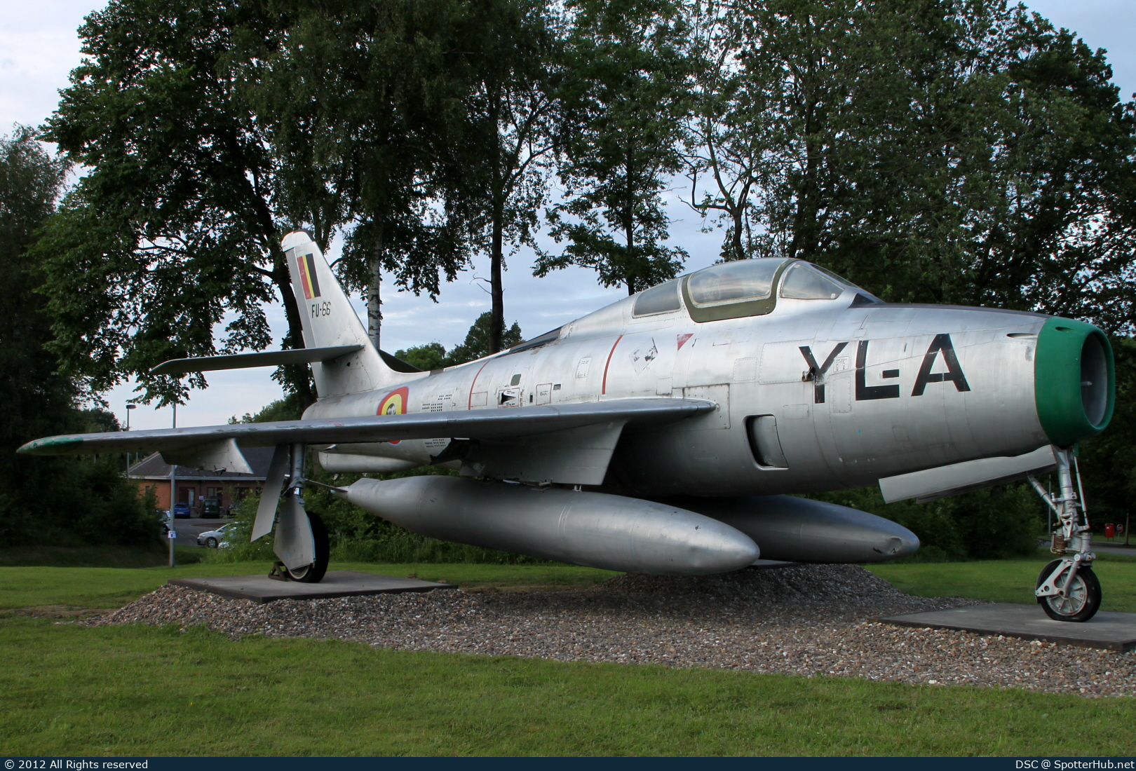 Photo of FU-103 - Republic F-84F Thunderstreak operated by Belgian Air Force