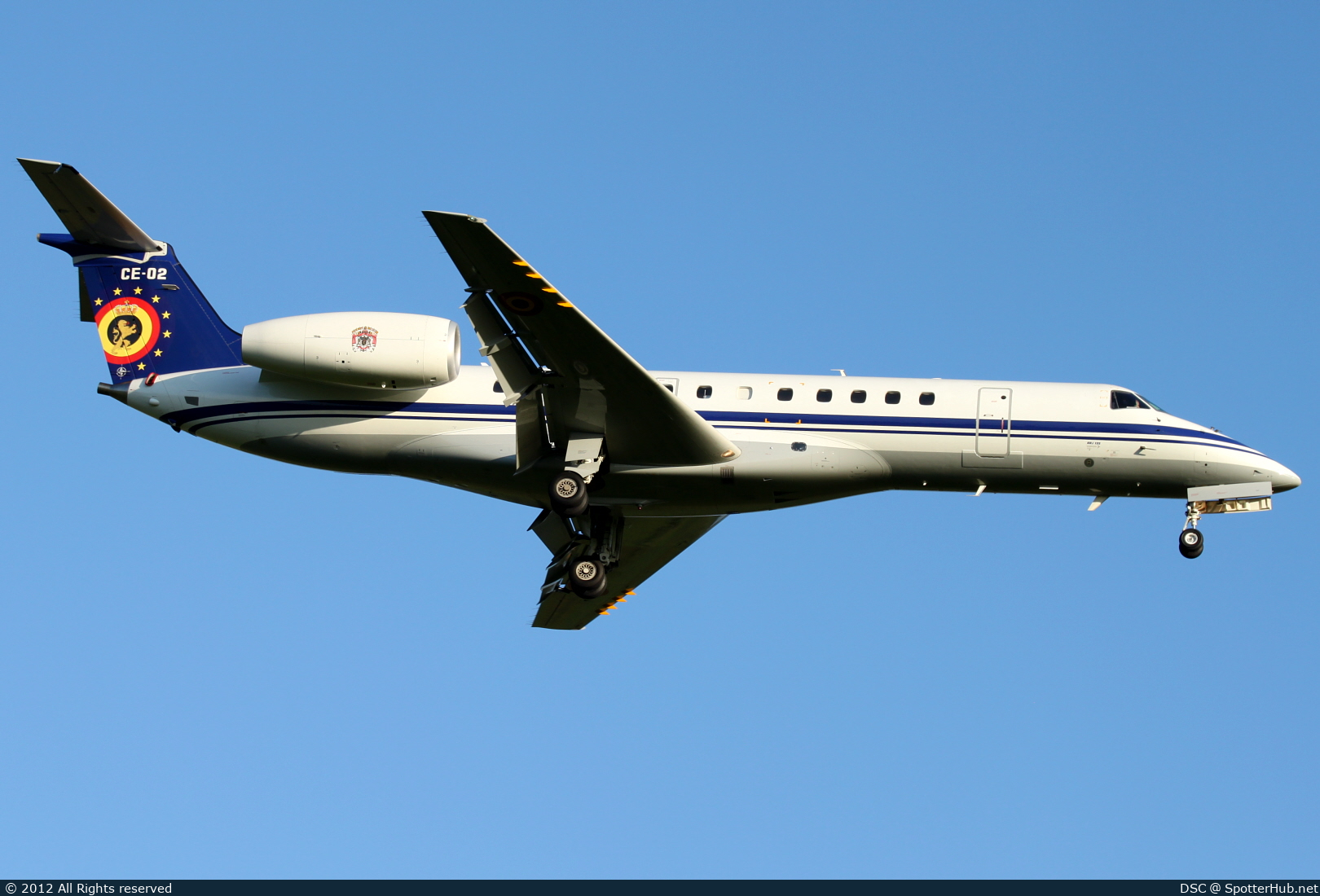 Photo of CE-02 - Embraer ERJ-135LR operated by Belgian Air Force