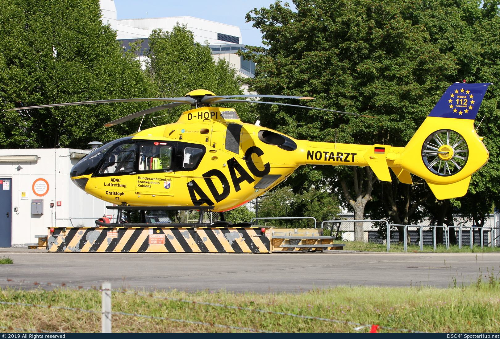 Photo of D-HOPI - Eurocopter EC135 P2 operated by ADAC Luftrettung