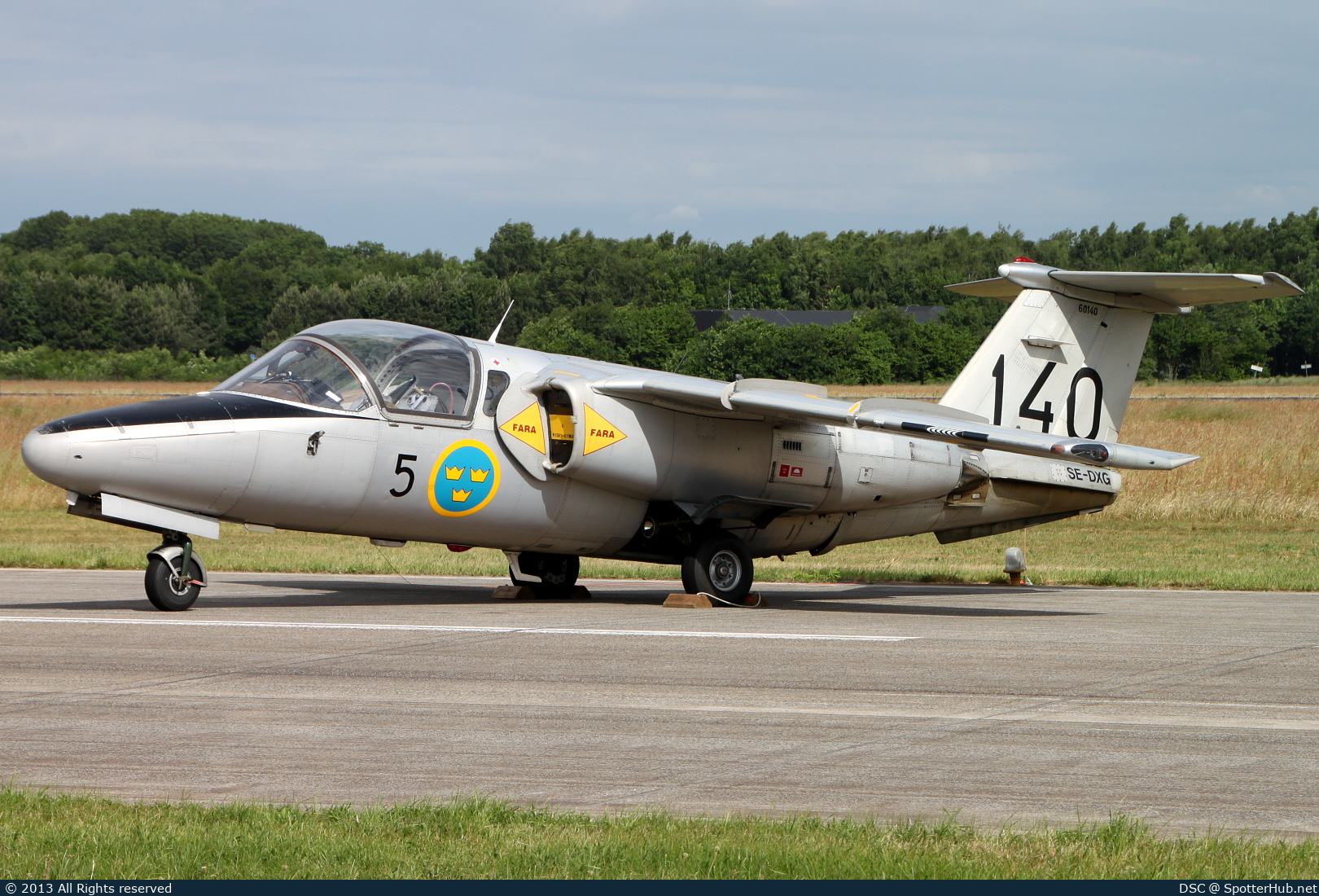 Photo of SE-DXG - Saab SK 60E operated by Swedish Air Force Historic Flight