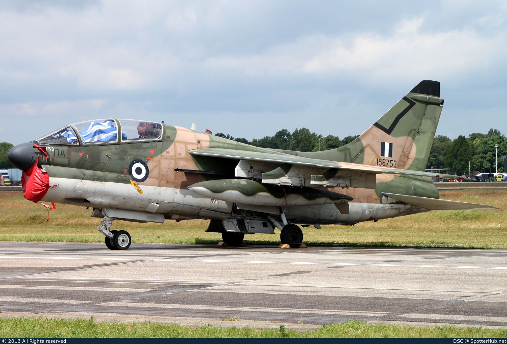 Photo of 156753 - LTV TA-7C Corsair II operated by Hellenic Air Force