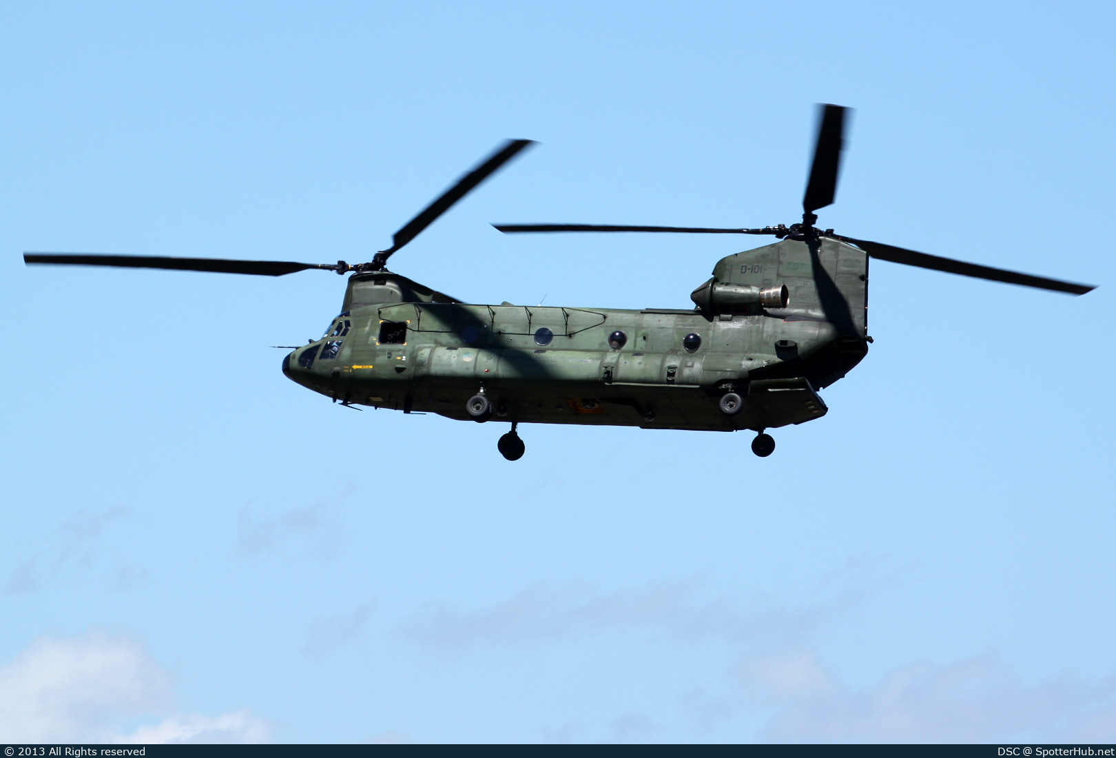 Photo of D-101 - Boeing Vertol CH-47D Chinook operated by Royal Netherlands Air Force
