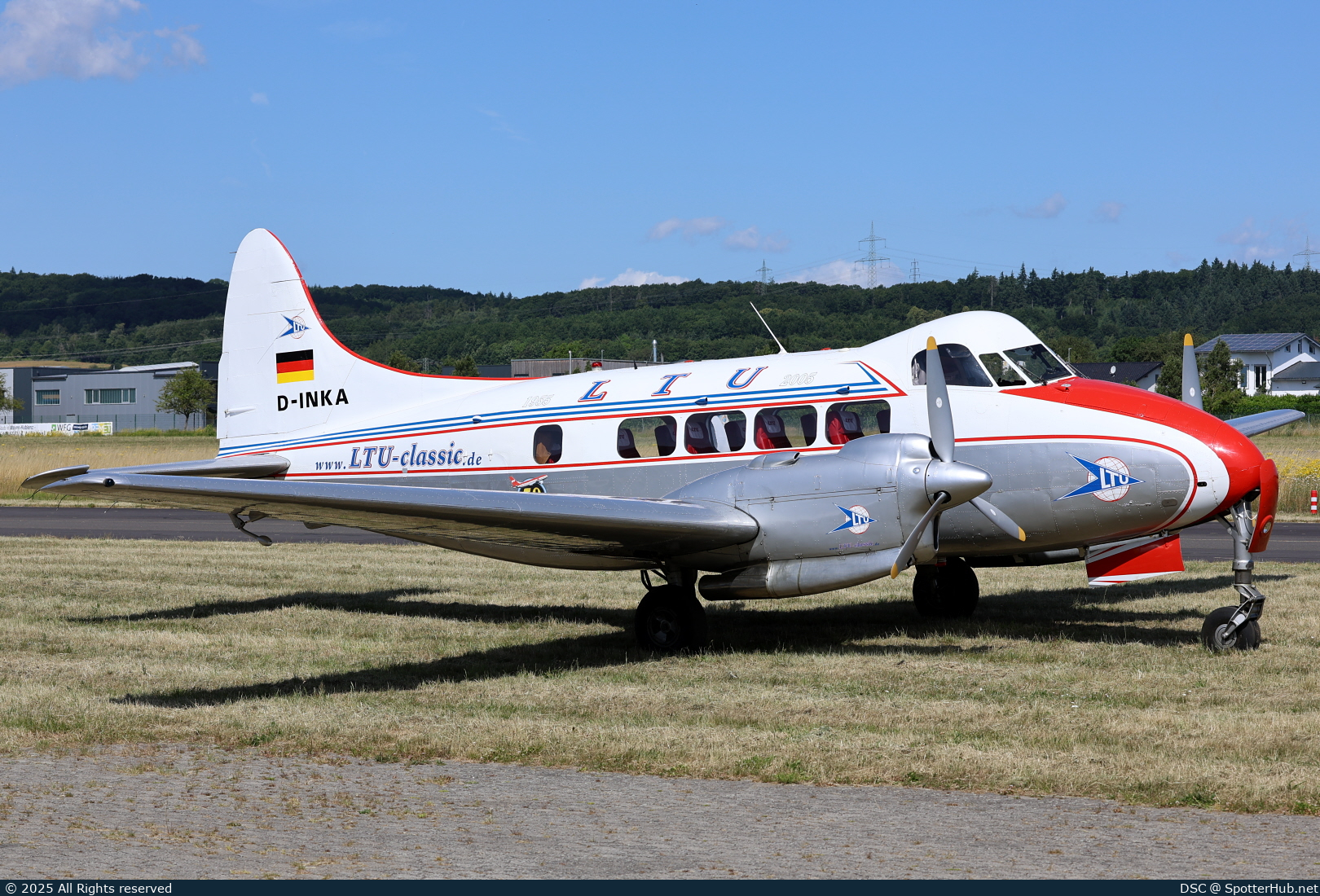 Photo of D-INKA - De Havilland DH-104 Dove 8 operated by Air Incentive Classic