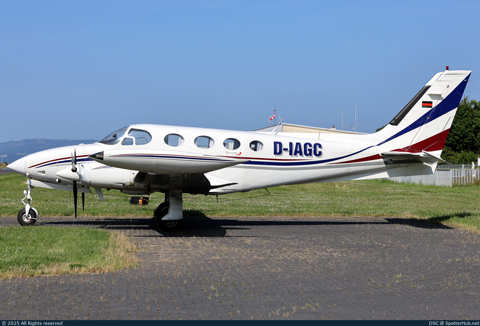 Photo of D-IAGC - Cessna 340 operated by Finow Air Service