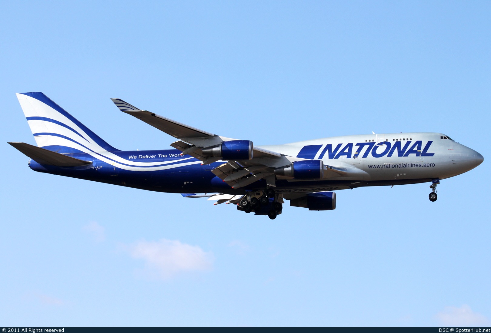 Photo of TF-ALF - Boeing 747-428(BCF) operated by National Airlines [2006] (opb Air Atlanta Icelandic)